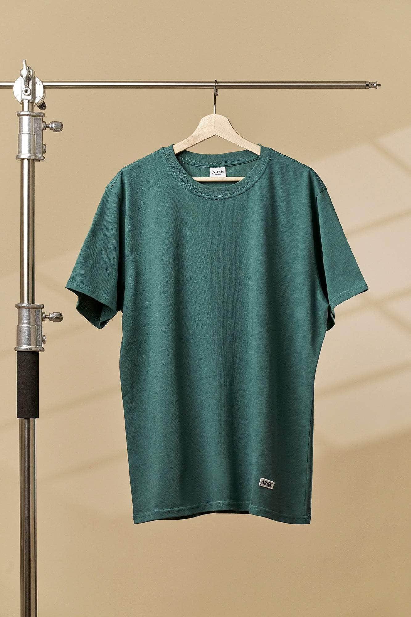 ARKK Apparel ARKK Box Logo Tee | Silver Pine T-Shirt